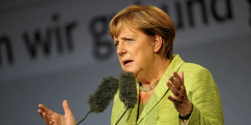 Angela Merkel's climate policy lacks credibility, Husum was told