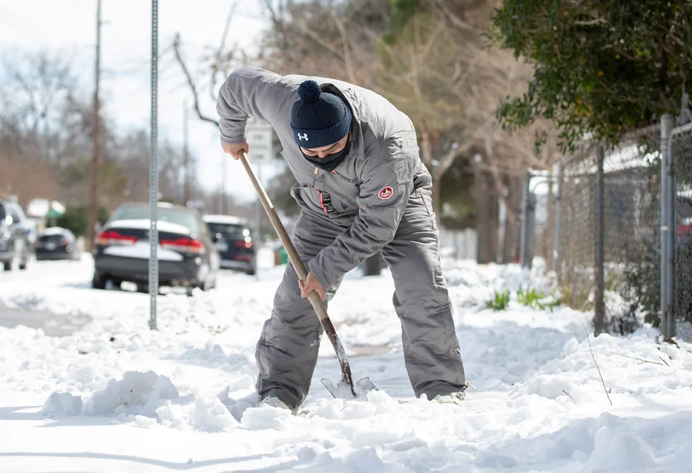 Deep freeze: Subzero cold weather has left many in Texas digging out and dealing with the record-breaking low temps