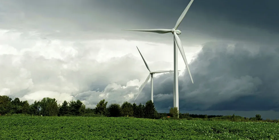 Senvion MM92 turbines in a Swedish wind farm