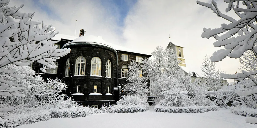 Icelandic parliament.