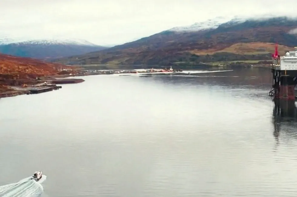 Lackluster results: for the Cragganmore well drilled by the Diamond Offshore semi-submersible Ocean GreatWhite