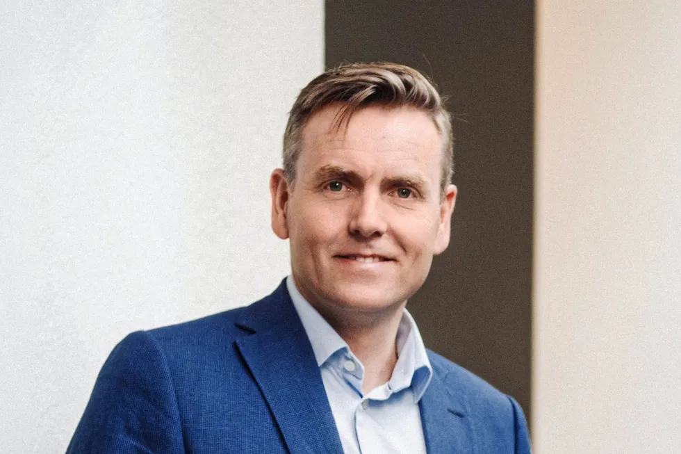 Okea's chief executive, Svein Liknes.