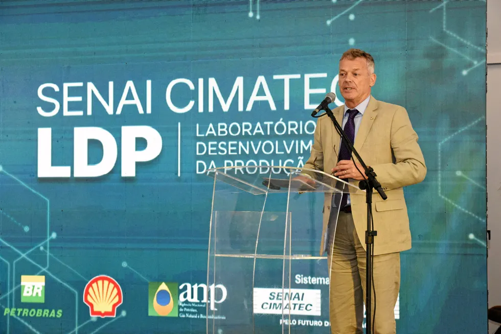 Success: Shell Brazil general manager of innovation and technology Olivier Wambersie.