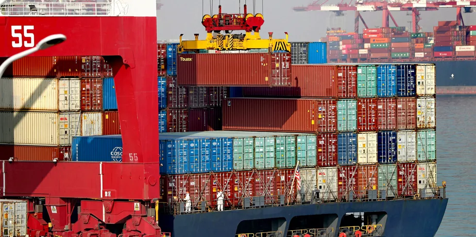 Shipping container manufacturers are content to recoup losses from earlier years by regulating supply.