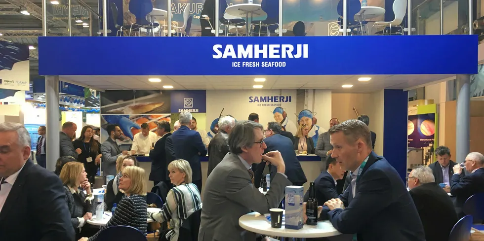 Samherji at Brussels Seafood Expo Global 2019.