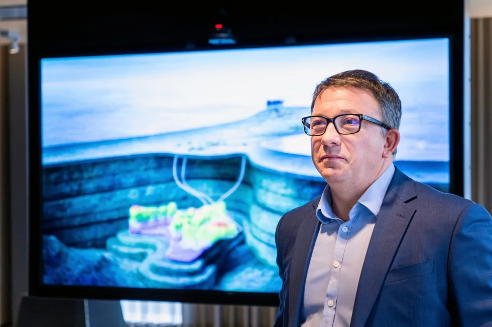 Aker BP chief executive, Karl Johnny Hersvik.