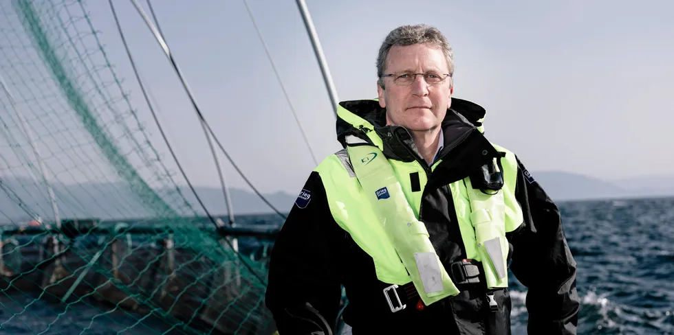 Grieg Seafood CEO Andreas Kvame