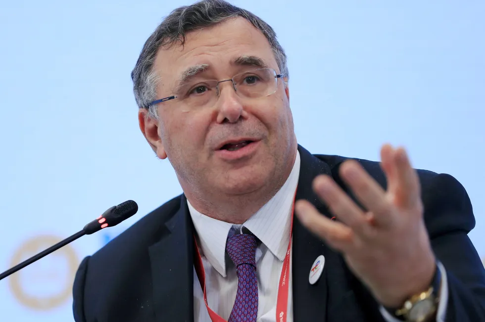 TotalEnergies chief executive Patrick Pouyanne.