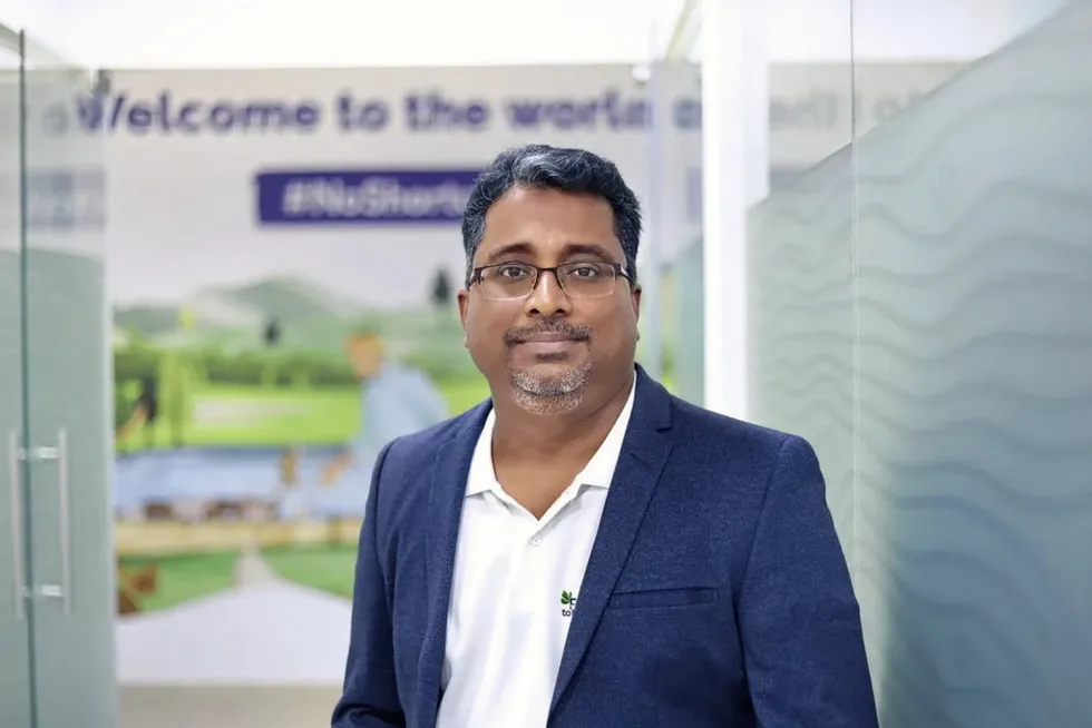 Shan Kadavil, co-founder and CEO of FreshToHome.