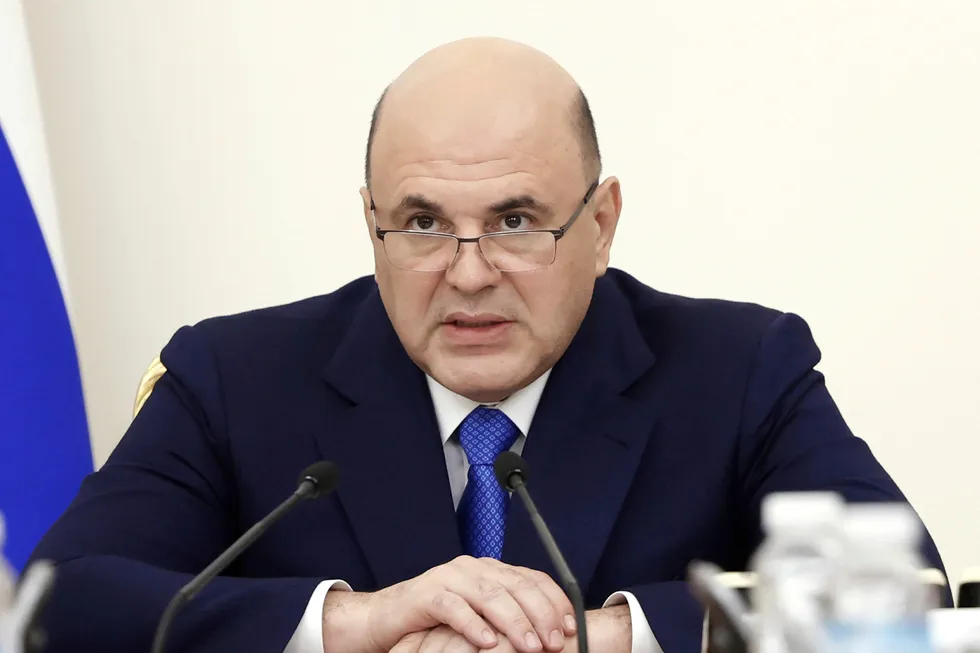 New objectives: Russian Prime Minister Mikhail Mishustin.