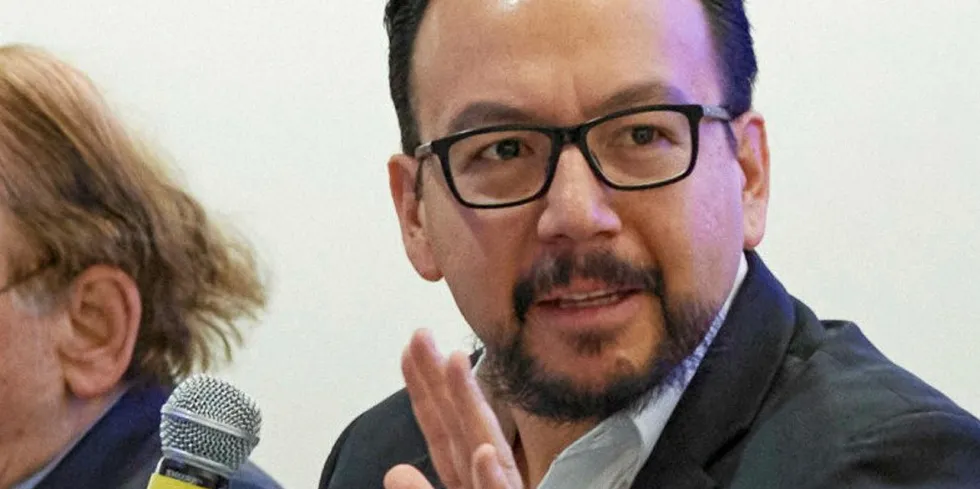 World Economic Forum head of oil & gas industry unit Pedro Gomez