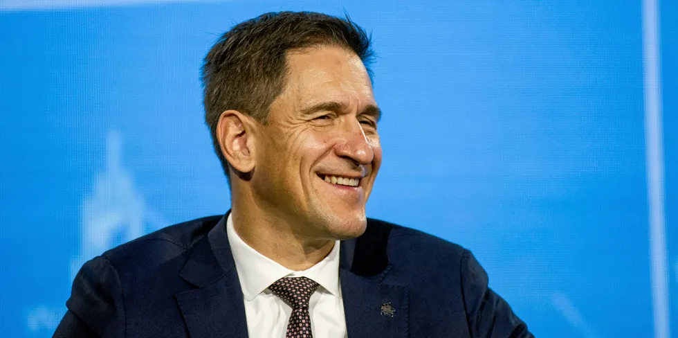 Lithuania’s energy minister Dainius Kreivys.