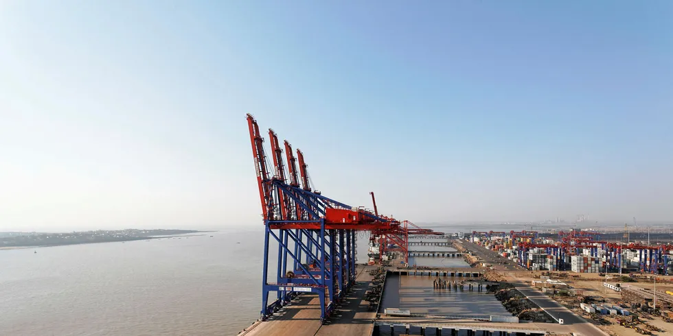 Pipavav Port, Gujarat is one of the facilities that could support offshore wind.