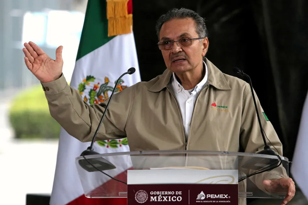 New plans: Pemex chief executive Octavio Romero Oropeza