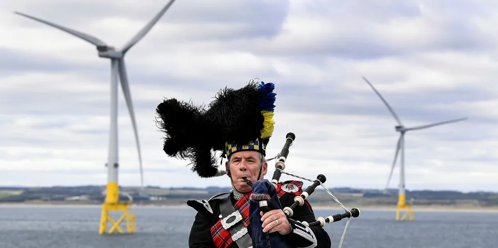 The European Offshore Wind Deployment Centre located in Aberdeen Bay was one of the wind farms helping Vattenfall's output