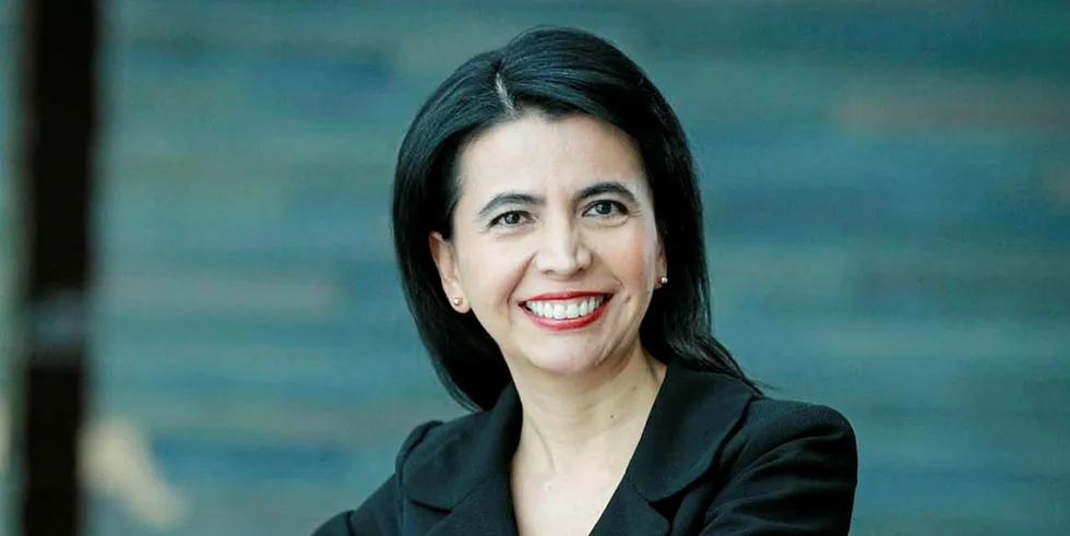 Cargill Aqua Nutrition President Pilar Cruz.