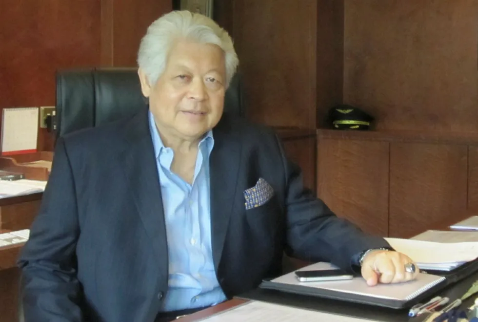 Charged: KS Energy chief executive Kris Wiluan