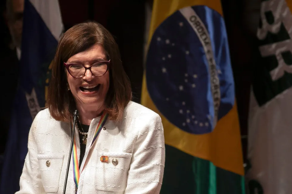Petrobras chief executive Magda Chambriard.