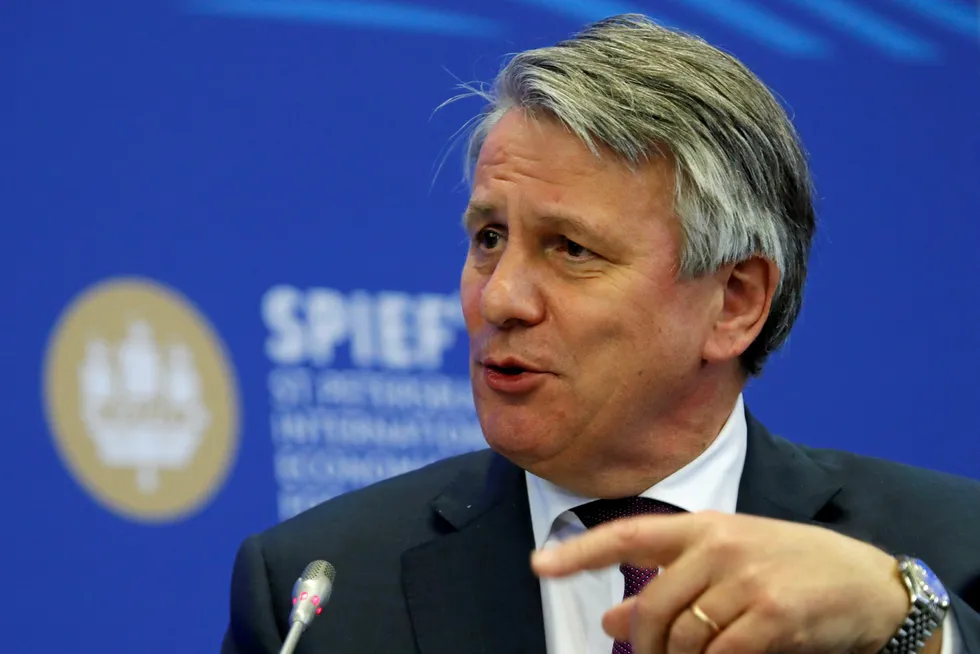 Prepping up: Shell chief executive Ben van Beurden