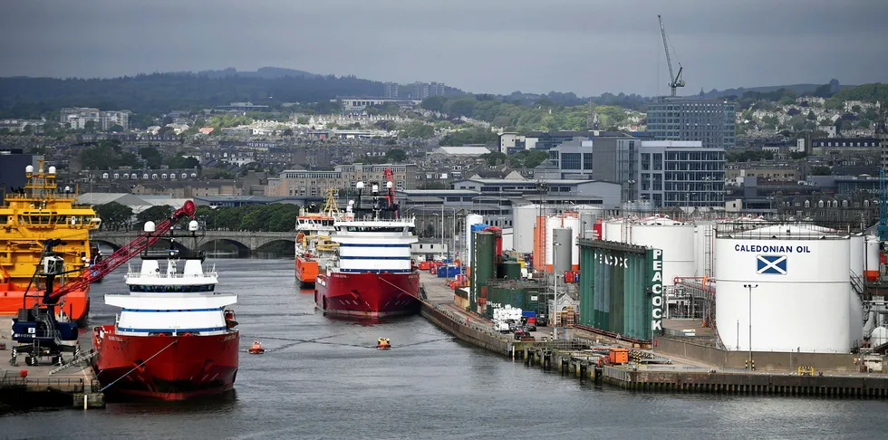 Aberdeen home of the UK oil & gas industry.