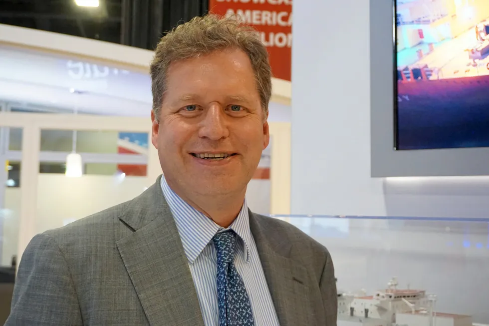 Excelerate Energy chief executive Steven Kobos.