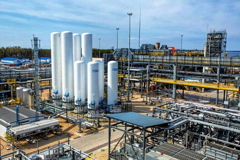 Gas boost: Novatek wants to increase shipments from the Vysotsk LNG plant on Russian Baltic Sea territory.