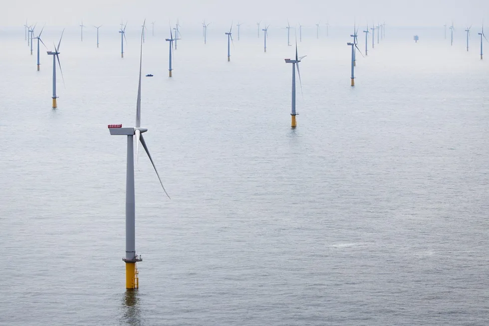 The London Array wind farm project uses 175 3.6MW Siemens wind turbines – considered small even for an onshore project by today’s standards.