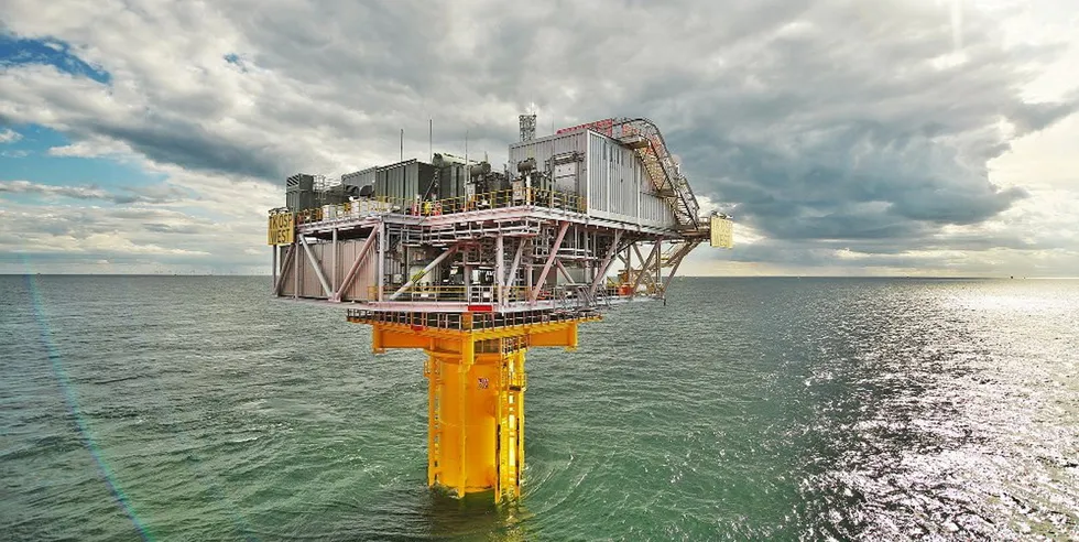 Triton Knoll offshore wind foundation piling