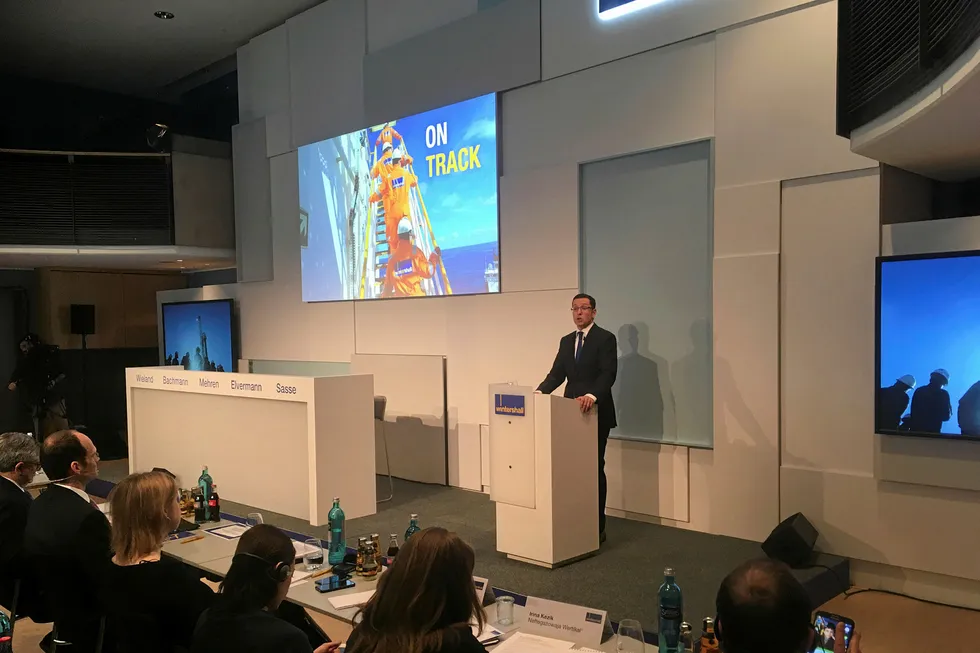 . Mario Mehren Wintershall CEO.
