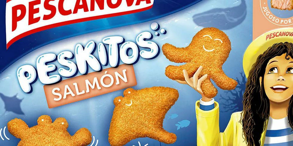 Peskitos salmon. Pescanova.