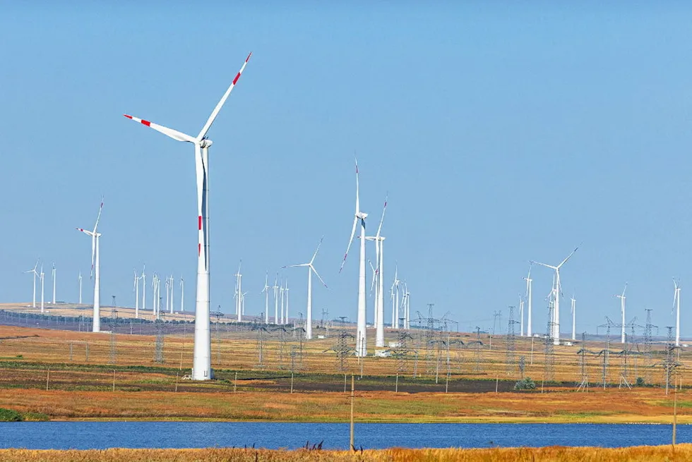 A Russian wind farm.