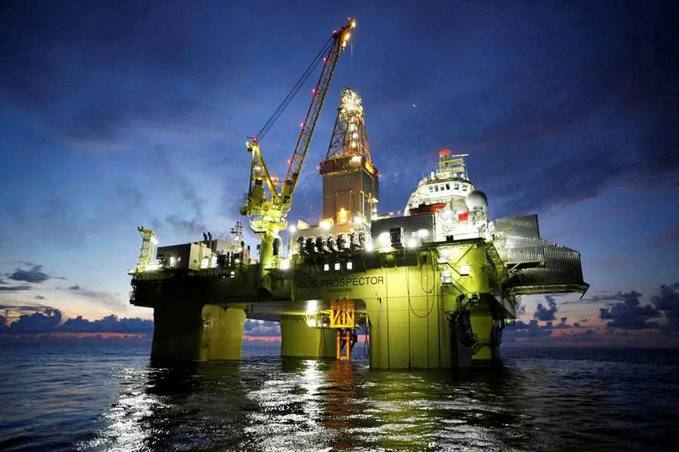 Set to drill: the semisub COSL Prospector