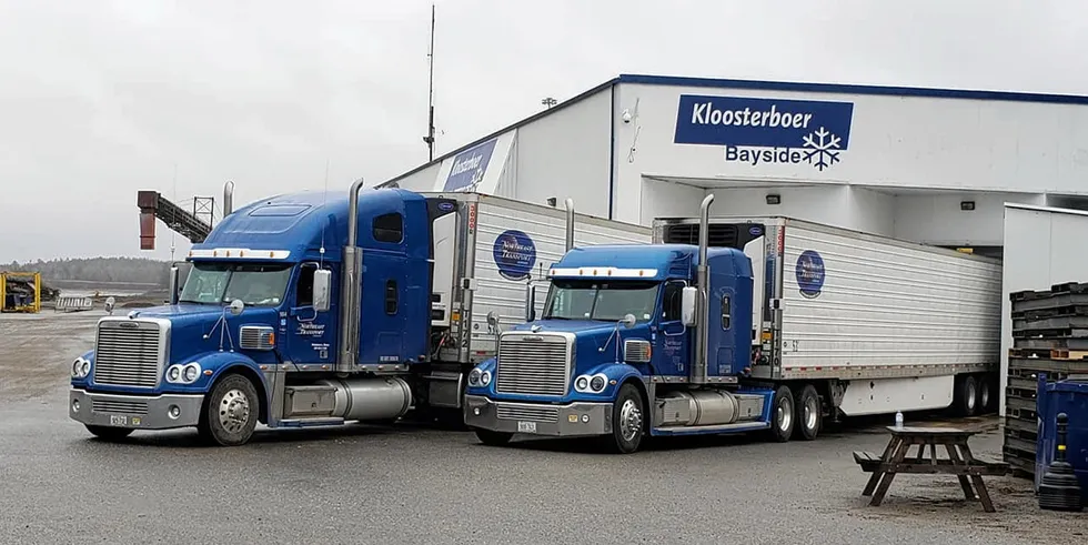 Kloosterboer Bayside operations at the Port of Bayside in New Brunswick, Canada. A route used by Kloosterboer violated the US Jones Act.