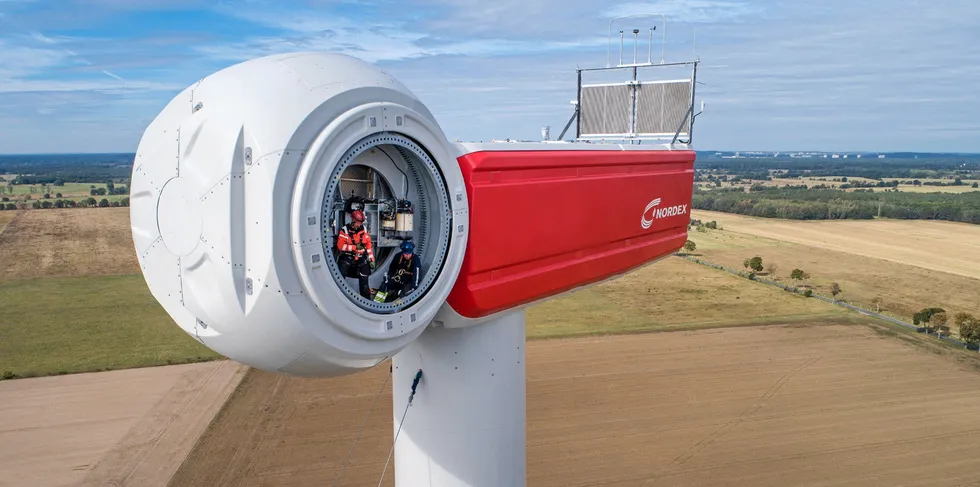 Nordex is moving to larger turbines.