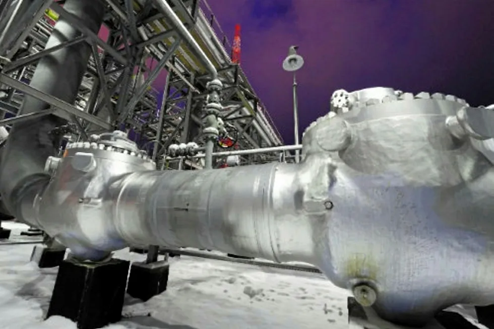 Russian gas exports: the existing Nord Stream pipeline