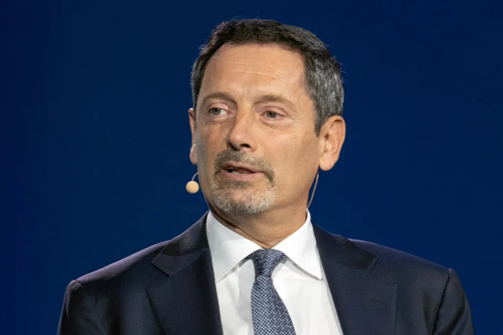 SLB chief executive Olivier Le Peuch.