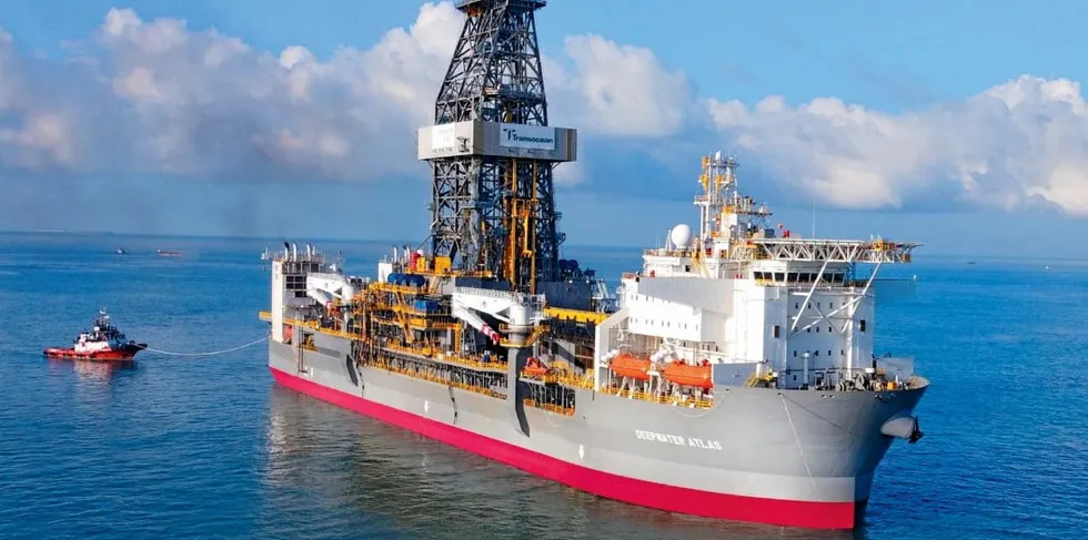 Transocean's Deepwater Atlas is its highest-spec new vessel.