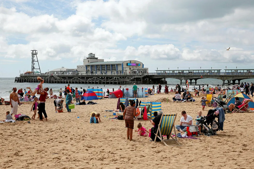 Near shore: the Colter well will be drilled a few kilometres off Bournemouth, in southern England