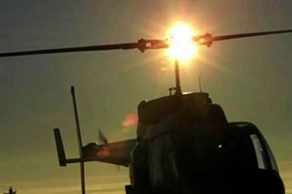 Iran: A helicopter crashed into the Persian Gulf, killing two