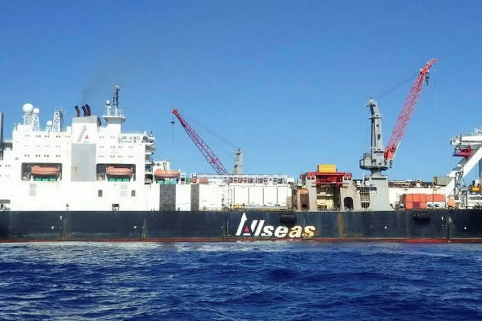 En route: Audacia heading to China for Lingshui work