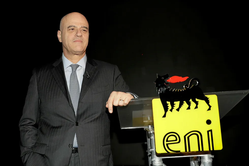 Defendant: Eni chief executive Claudio Descalzi