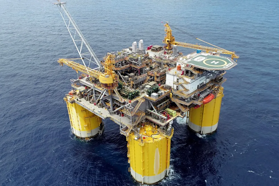 Neighbour: the Green Canyon area also hosts Hess’ Stampede tension-leg platform