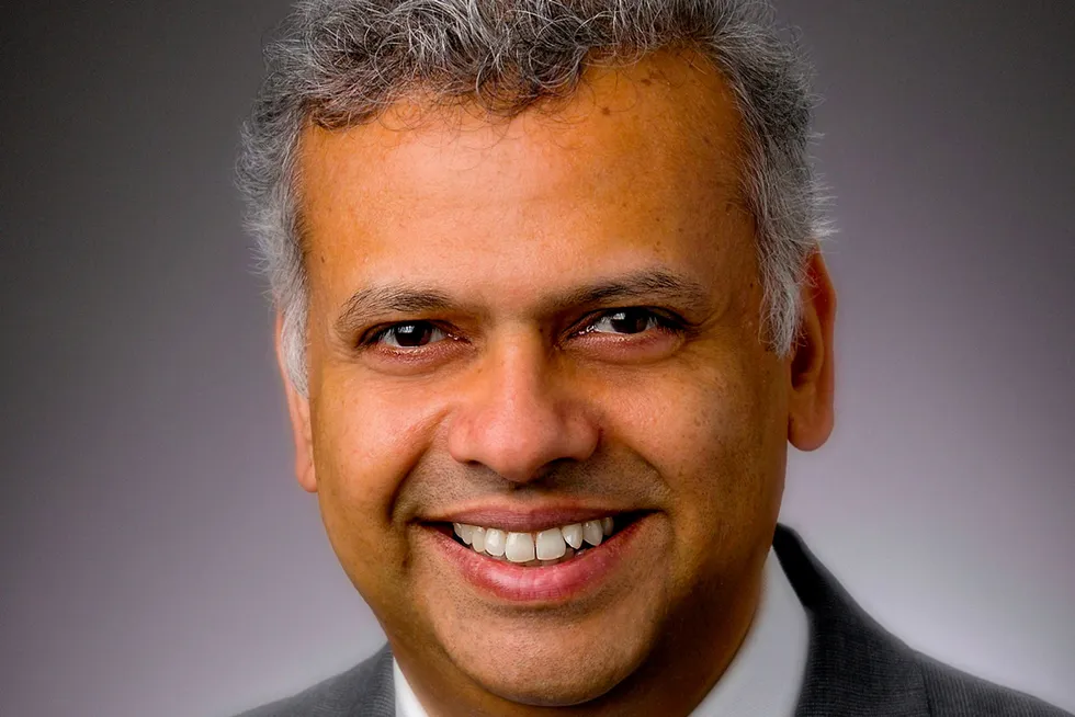 At the helm: Weatherford International chief executive Girish Saligram