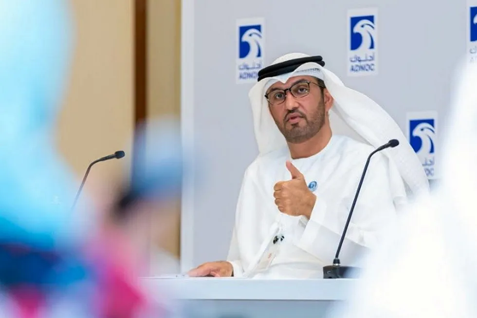 Bid battle: Adnoc group chief executive Sultan Ahmed Al Jaber
