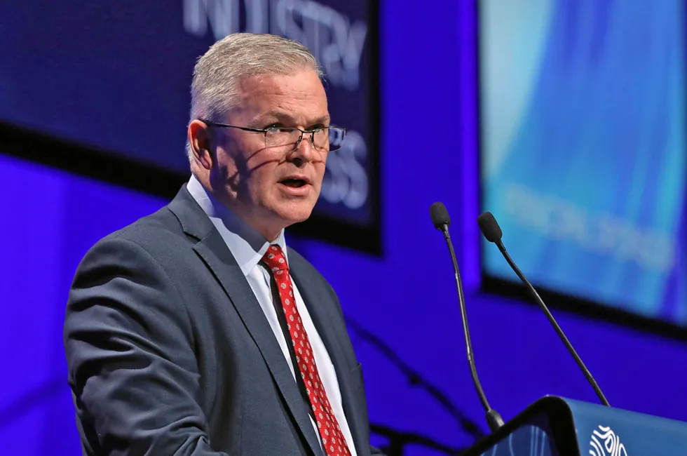 Santos chief executive, Kevin Gallagher.