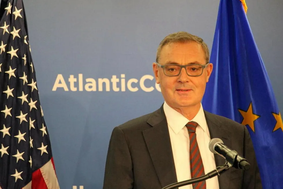 Diplomacy: EU Special Envoy on sanctions David O'Sullivan.