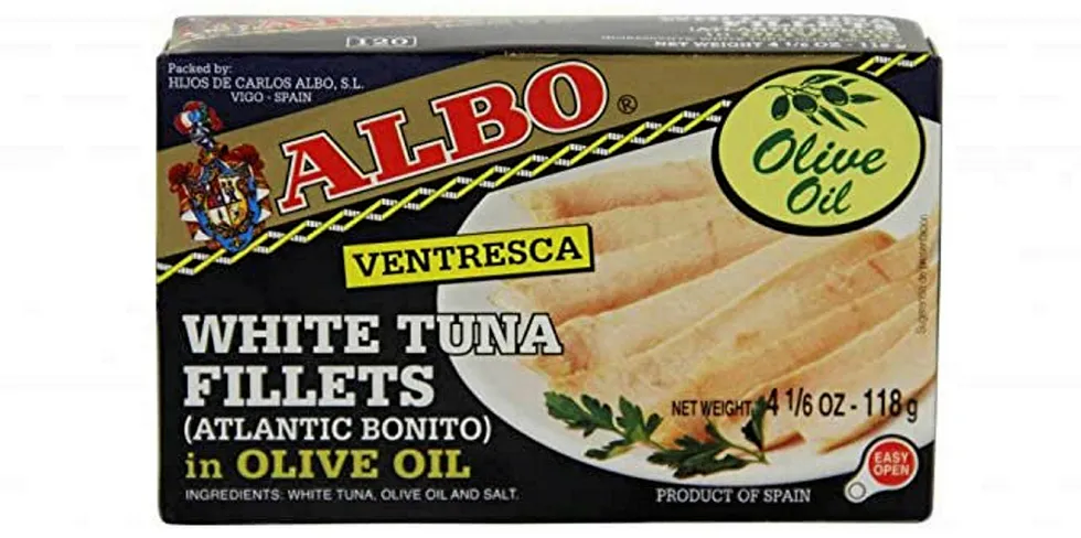 Albo canned tuna is popular in both Spain and Portugal.