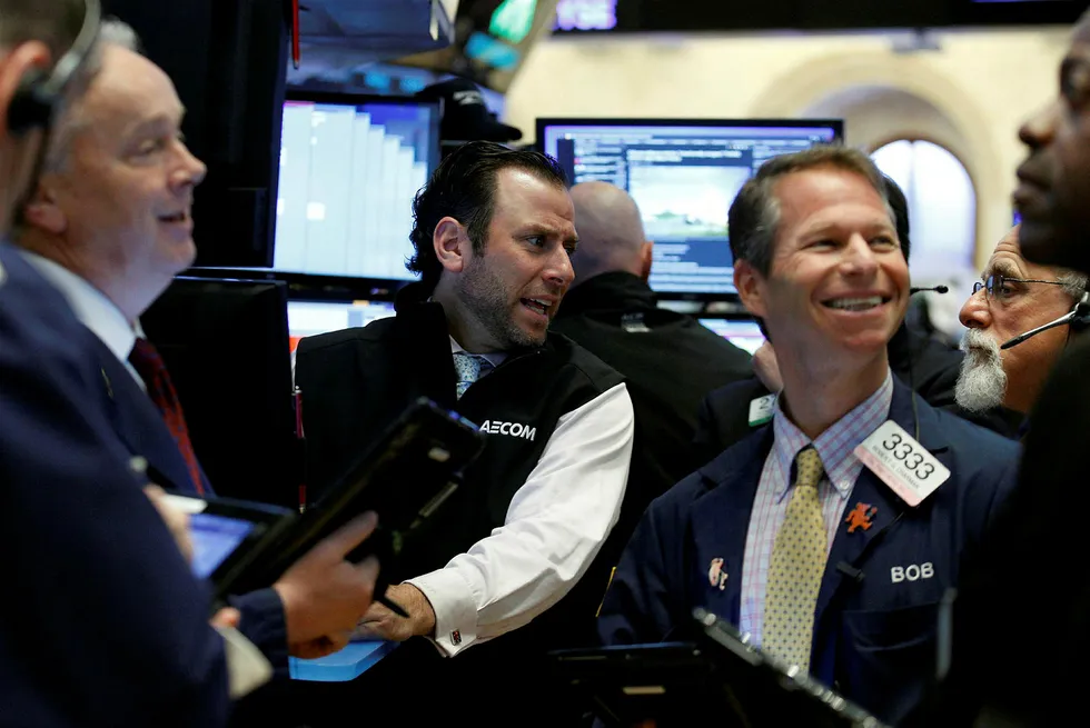 Buoyant: oil prices lifted to their highest level since September as a trade deal between the US and China appears to be taking shape