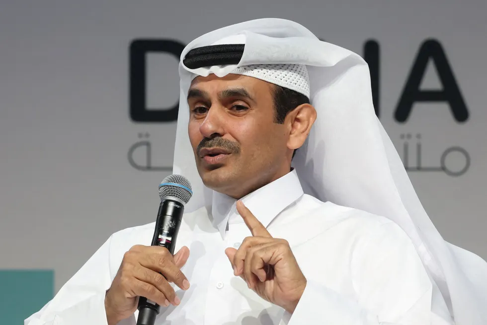Qatar Energy Minister and QatarEnergy chief executive Saad al-Kaabi.