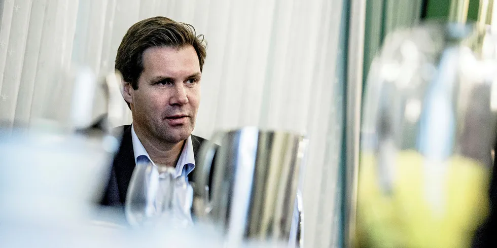 Leroy Seafood Group CEO Henning Beltestad.